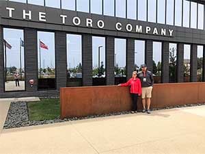 toro-headquarters-missy-and-chris-wagner Toro President’s Elite Club Awarded