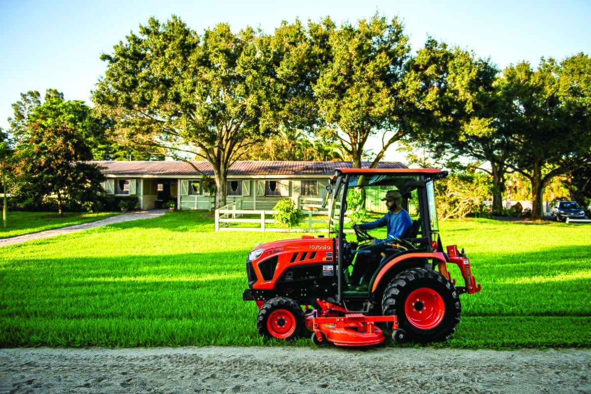 Kubota tractor belly cheap mower